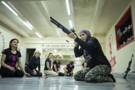 Ukrainian women who did not leave, but remained to fight the invaders