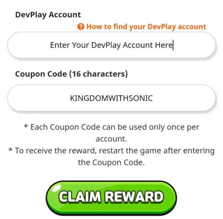 Cookie Run Kingdom Redemption Center