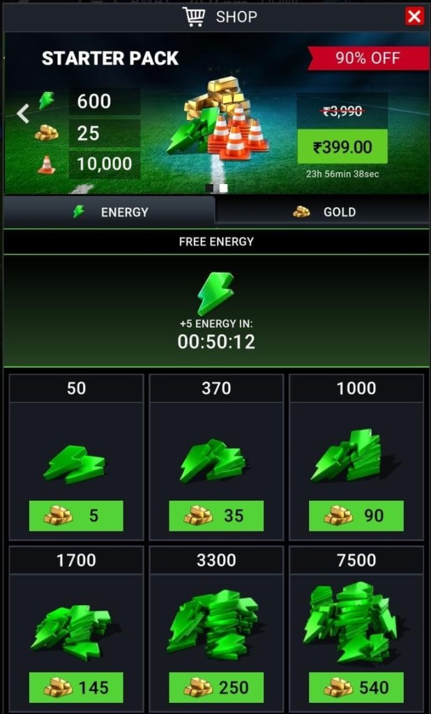 gold currencies Football Battle - Touchdown!  Beginner's Guide