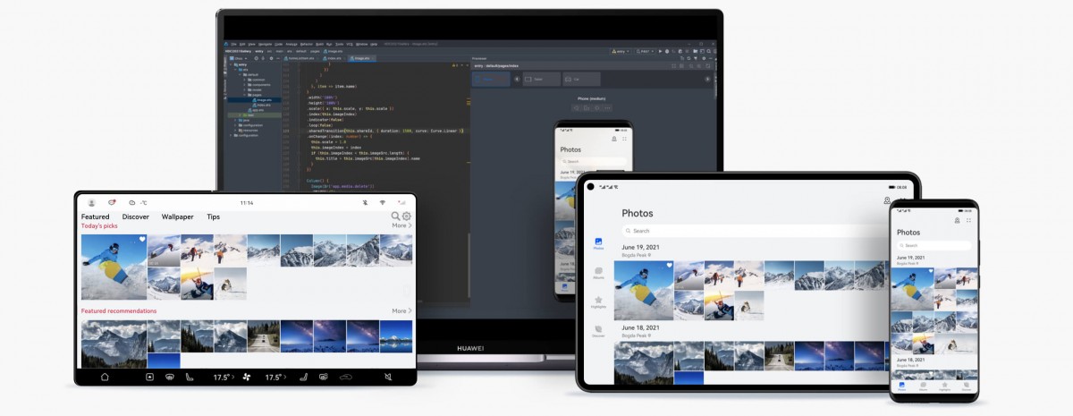 ArkUI is an easy-to-use cross-platform user interface for HarmonyOS devices