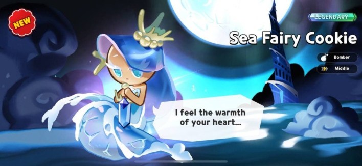 Sea Fairy Cookies Cookie Run Kingdom Dark Cocoa Season 1