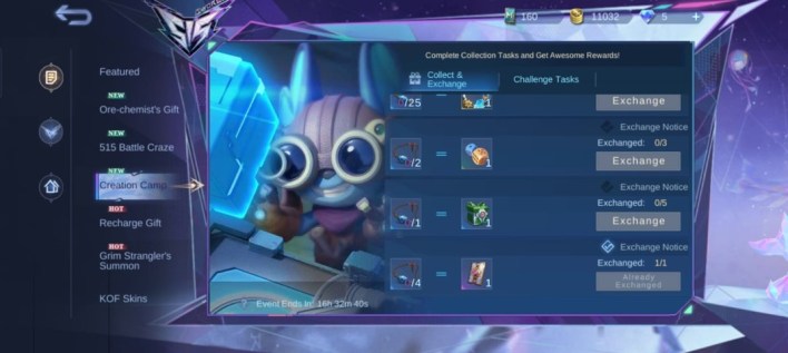Mobile Legends Creation Mode Ticket