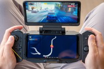 Some of the many Asus ROG phone docks