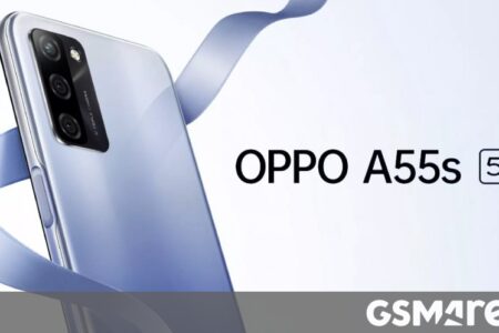 Oppo A55s 5G presented: a cheaper A55 5G version