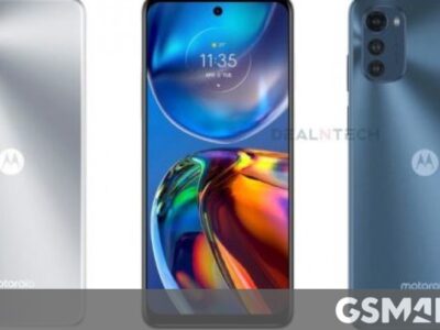 The specs of the Moto E32 are leaking along with other renders