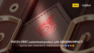 Poco will present its first AIoT product and Genshin Impact product on April 26th