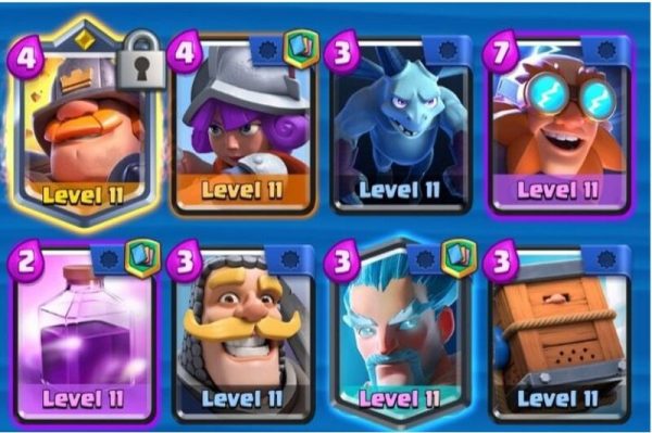 Giant minions from Mighty Miner