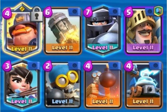 Clash Royale Mighty Miner decks