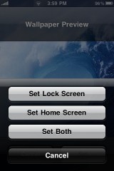 For lock screen or home screen