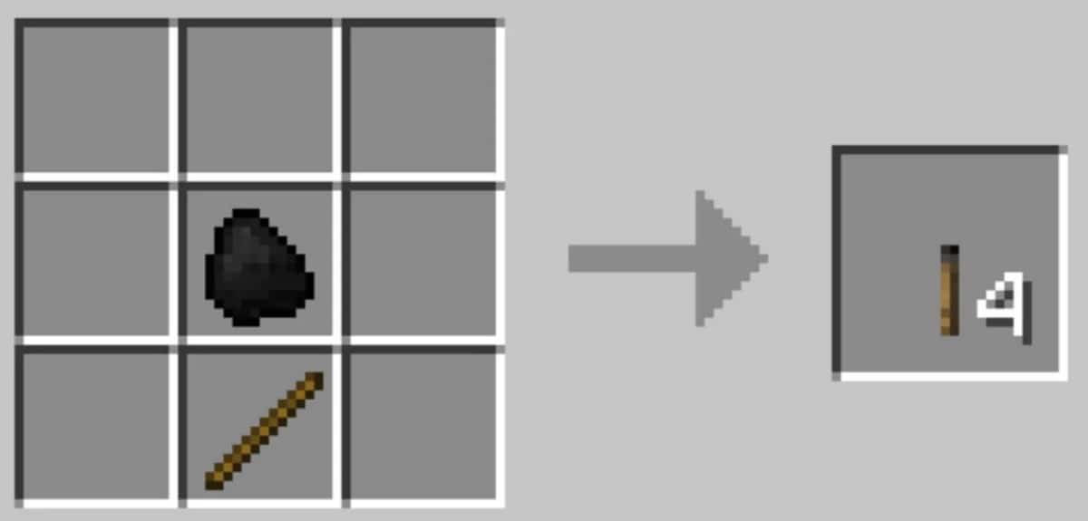 How to craft torches in Minecraft