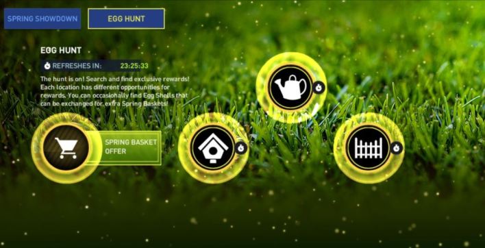 egg hunt fifa spring showdown mobile