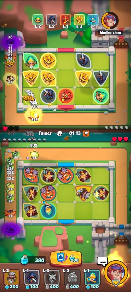 Don't forget you have a hero with you Rush Royale: Tower Defense Beginners Guide