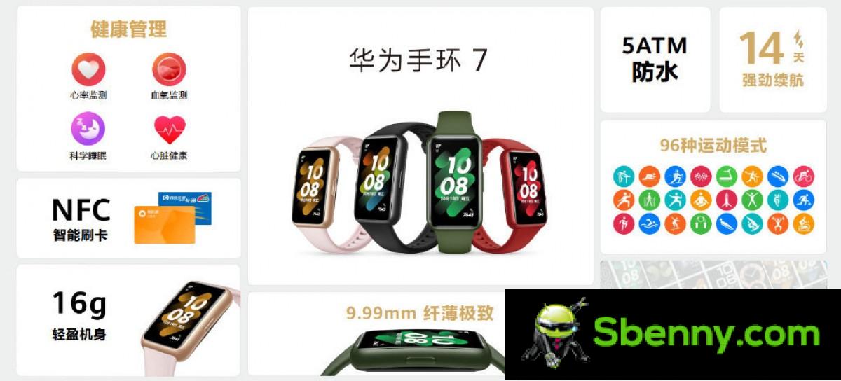 Huawei Watch GT 3 Pro unveiled with ECG and apnea functionality, even Band 7 becomes official