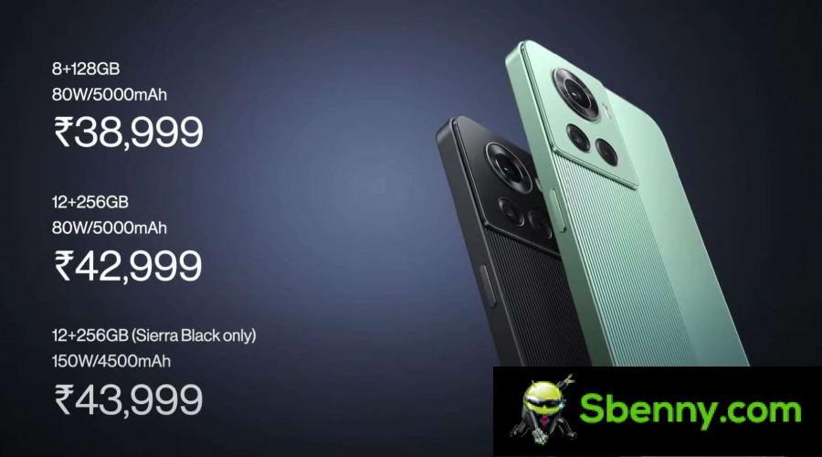 Official OnePlus 10R with charging up to 150W, also announced Nord CE 2 Lite 5G