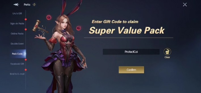 Chronicle of Infinity Redemption Redeem codes