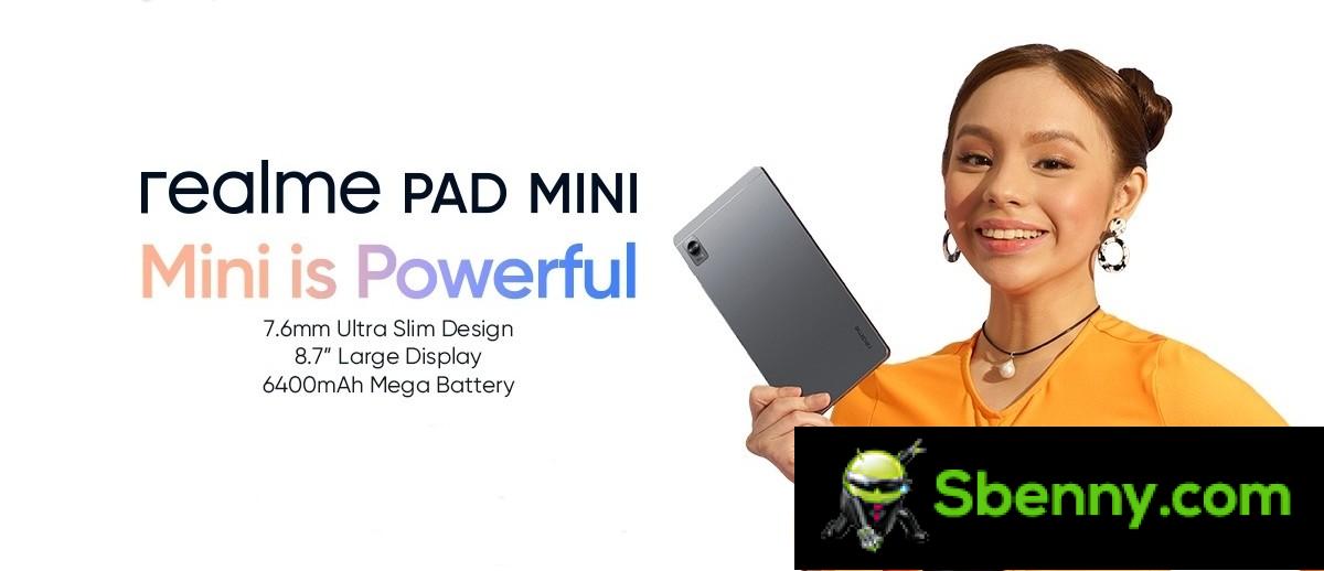 Realme Pad Mini arrives with an 8.7-inch screen and a starting price of $ 200