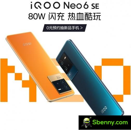 The iQOO Neo6 SE display detailed before launch on May 6th