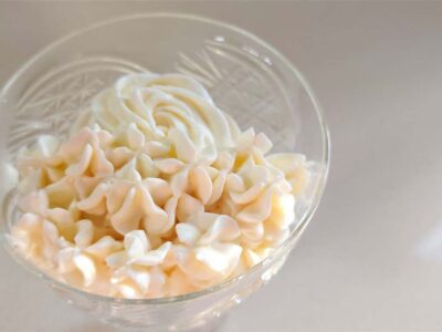 Camy Cream, cream recipe with only 3 ingredients