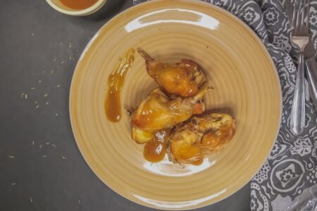 Baked Rabbit: A simple recipe in a wine and garlic sauce