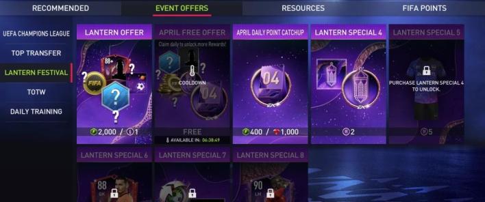 FIFA Mobile 22 Lantern Festival
