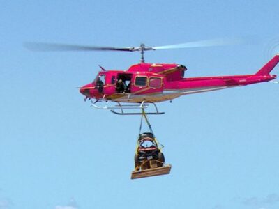 The Forza Horizon 5 promotional video shows a helicopter dropping a real car from the sky