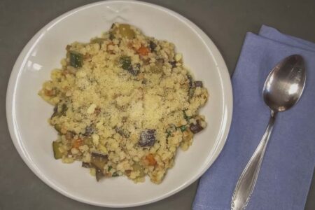 Fregola with vegetables, the recipe of the famous Sardinian pasta