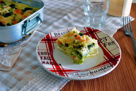 Vegetarian lasagna, tasty recipe for skeptics