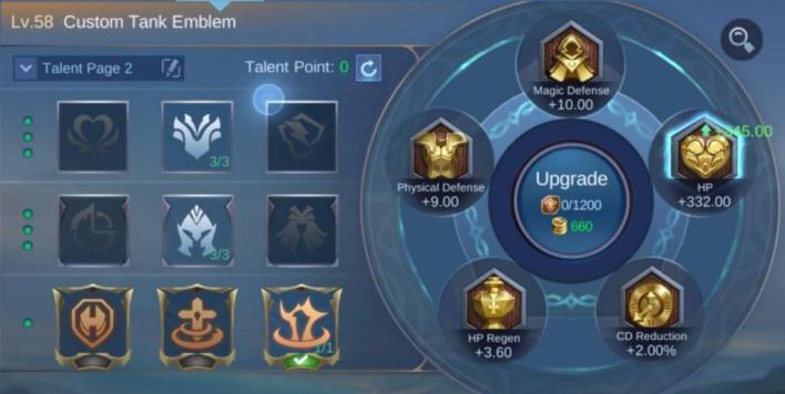 custom masha Mobile Legends Masha Guide tank emblem