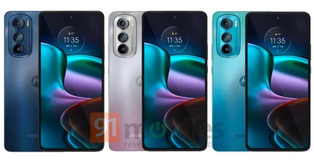 Official images of the Motorola Edge 30