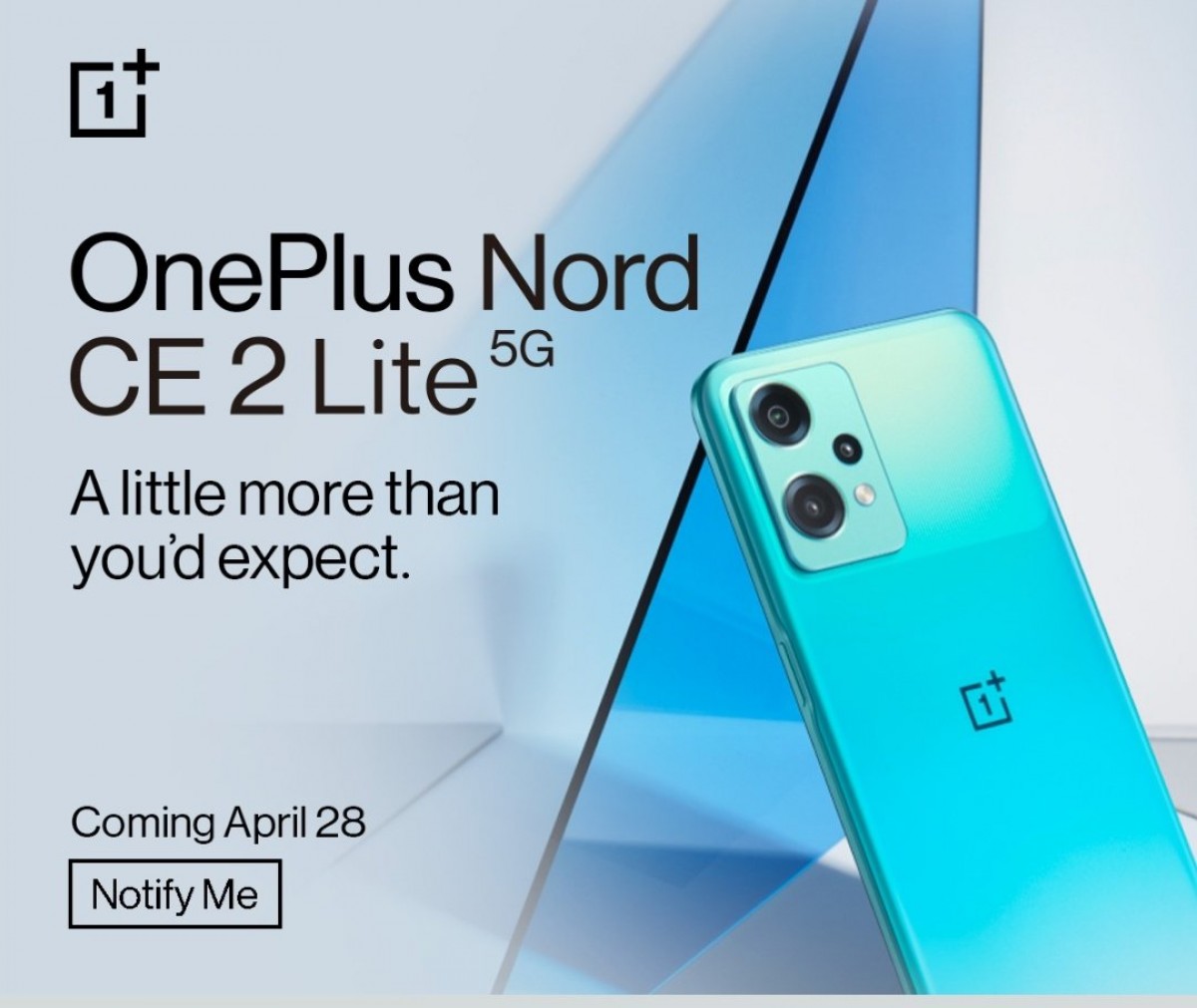 OnePlus Nord CE 2 Lite 5G will arrive in India on April 28th