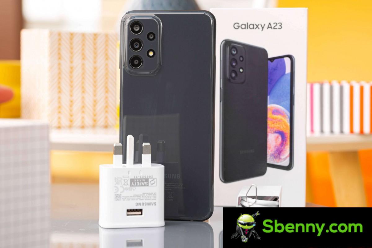 Samsung Galaxy A23 under review