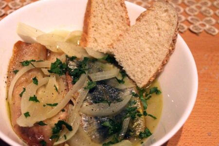 Sarde in saor with the original Venetian recipe
