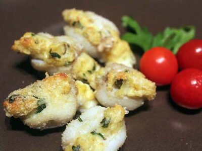 Stuffed cuttlefish, an excellent second course of fish