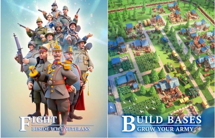 The features of Great War Rivals