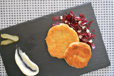 Celeriac cutlet for a different second
