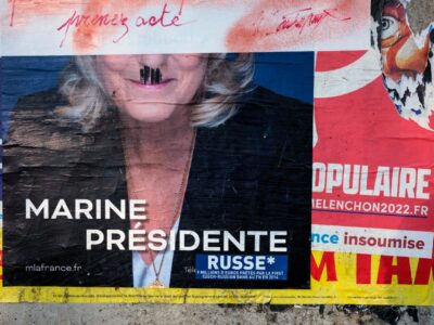 The resigned last week of Marine Le Pen