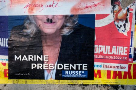 The resigned last week of Marine Le Pen