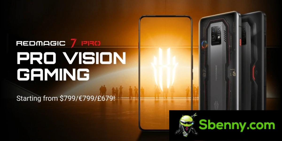 nubia Red Magic 7 Pro will go on sale in international markets