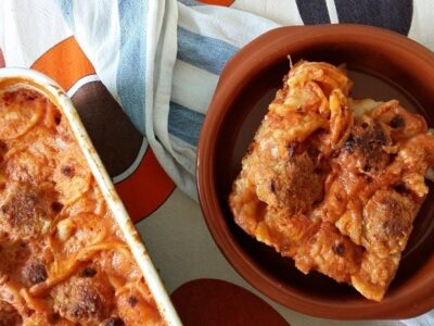 Baked pasta, the ideal dish for the holidays