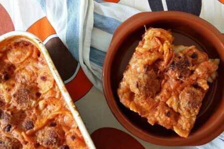 Baked pasta, the ideal dish for the holidays