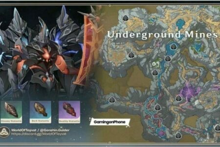 Genshin Impact Guide: Black Snake Positions for Farming Figurines