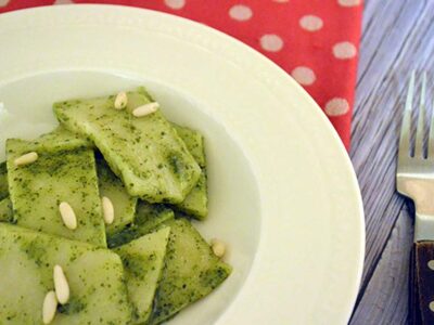 Testaroli, a typical Lunigiana first course