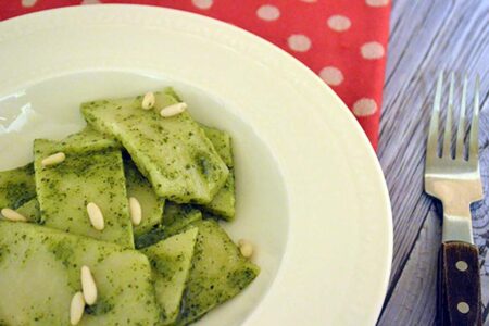 Testaroli, a typical Lunigiana first course