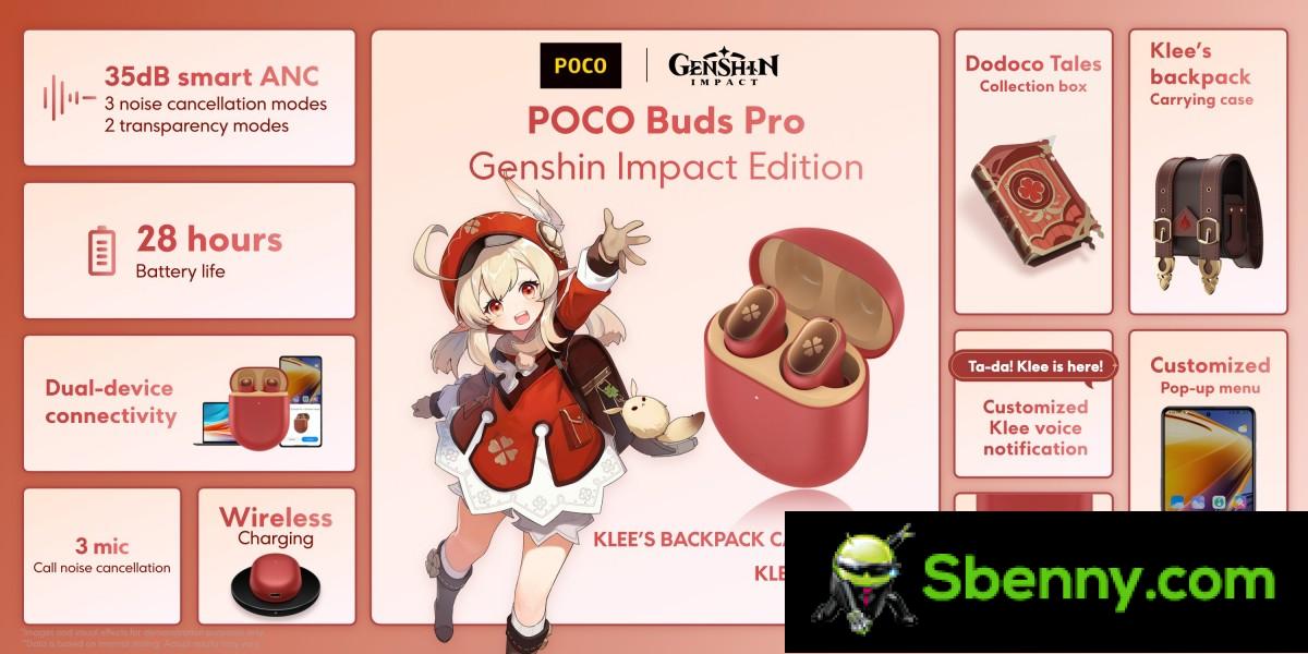 Little Buds Pro Genshin Impact Edition practical