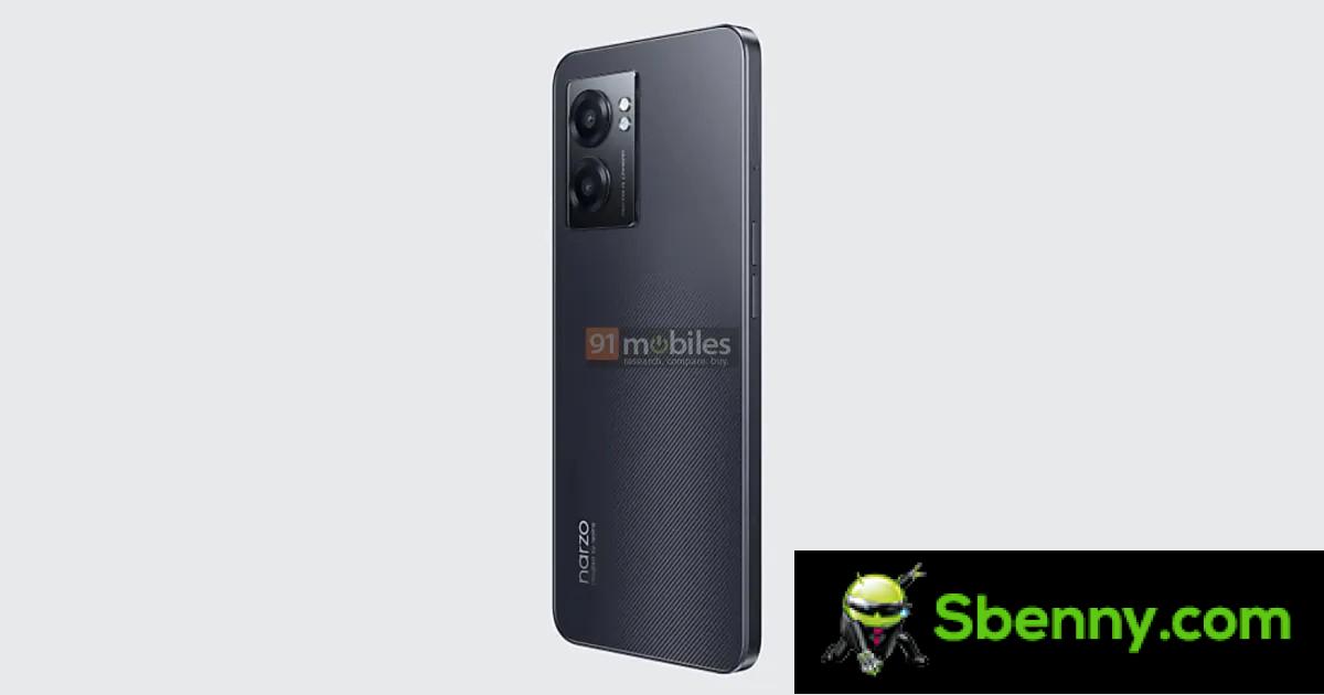 Realme Narzo 50 5G leaks ahead of its launch in India