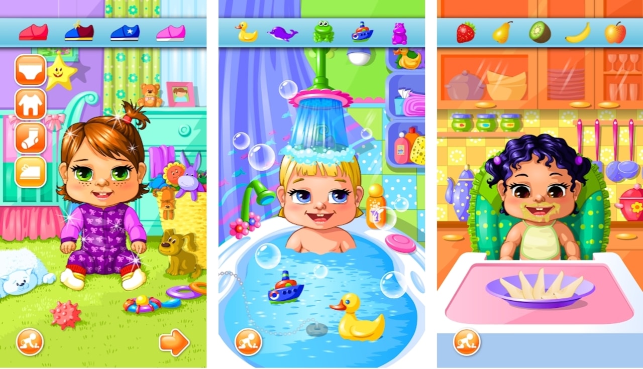 baby care games