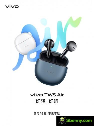vivo will launch the S15, S15 Pro and TWS Air on May 19th