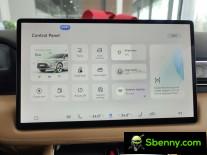 Control panel and home screen