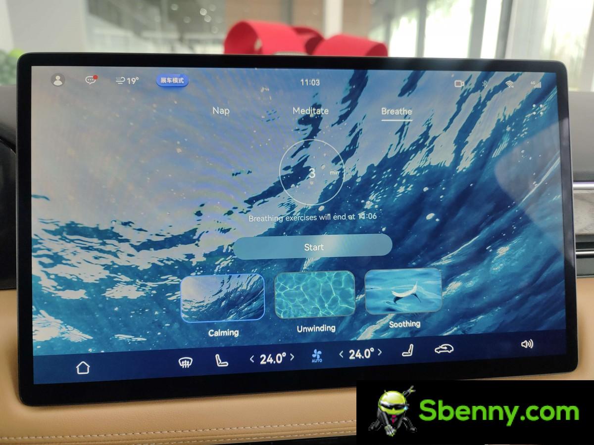 Quick review of the HarmonyOS infotainment system on the Aito M5 