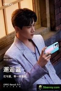 Teaser images: Oppo Reno8 Pro